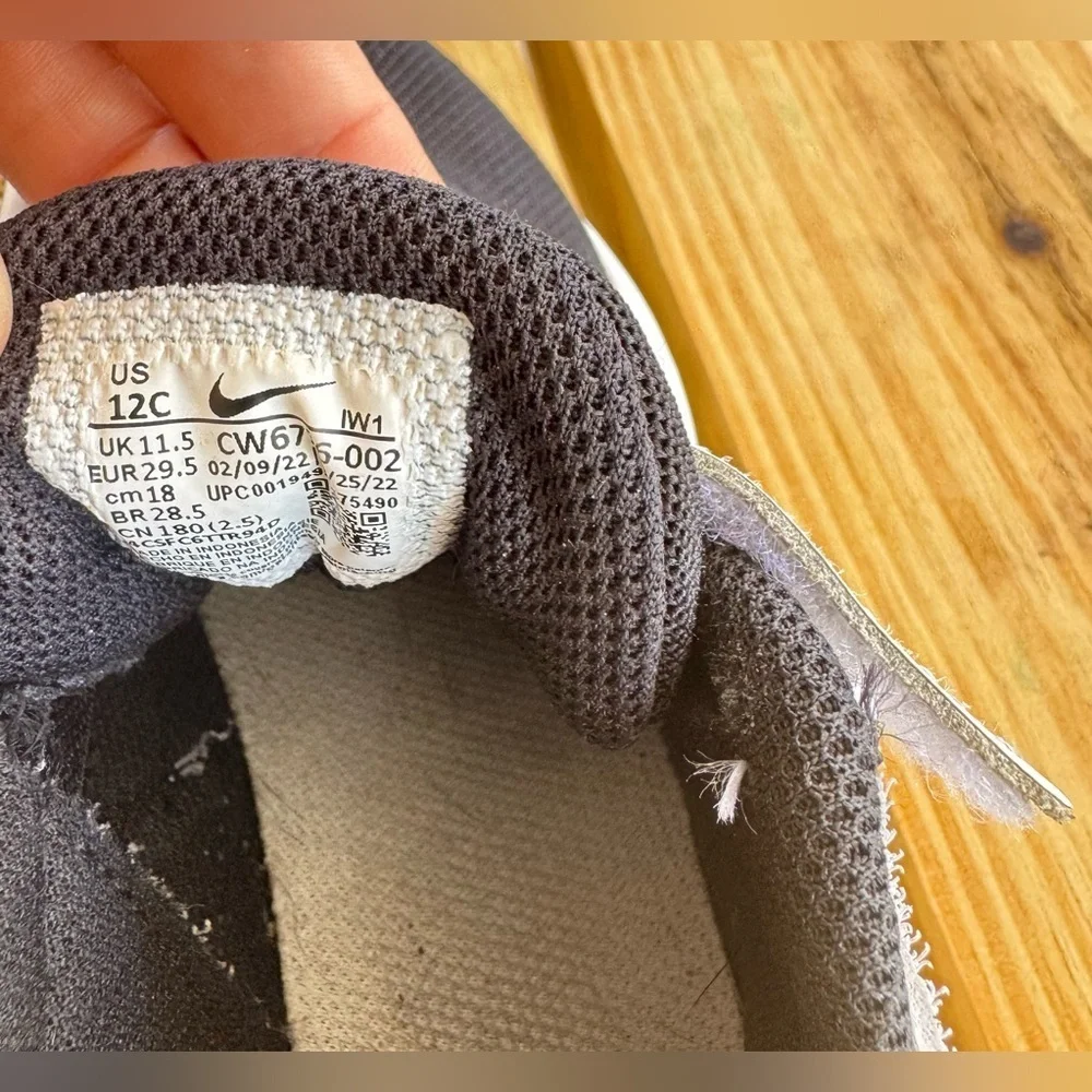 Nike Black and White Athletic Sneakers